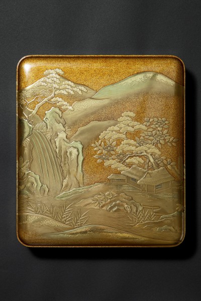硯箱 nashiji suzuribako